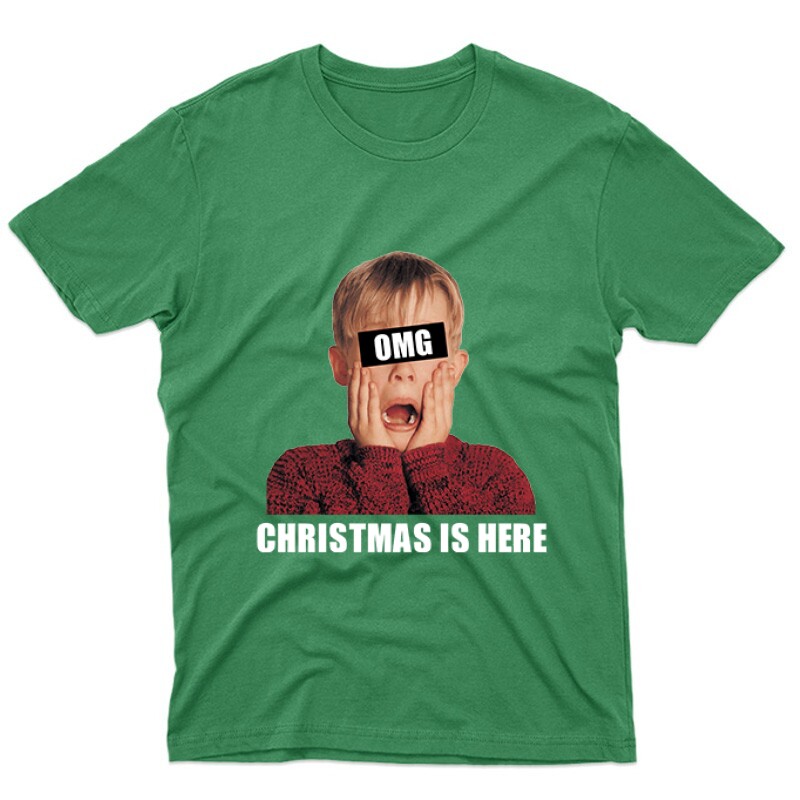 OMG It's Christmas (Kevin) Unisex Póló