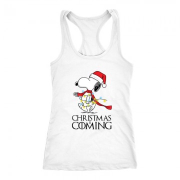Christmas is coming (Snoopy) Női Trikó