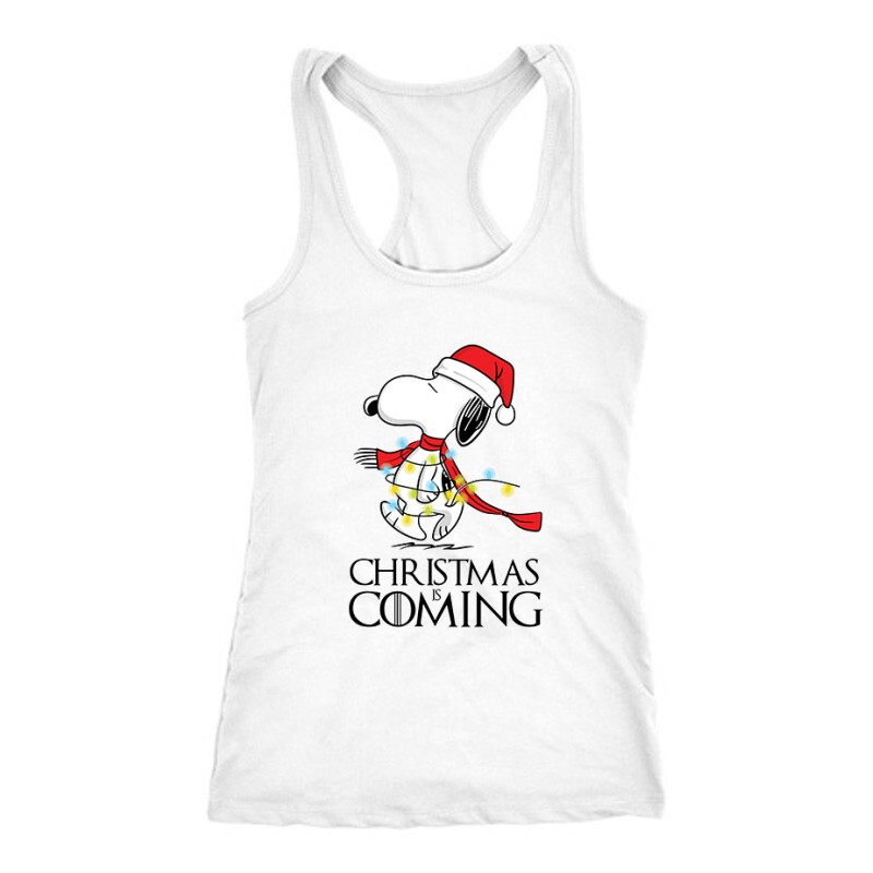 Christmas is coming (Snoopy) Női Trikó