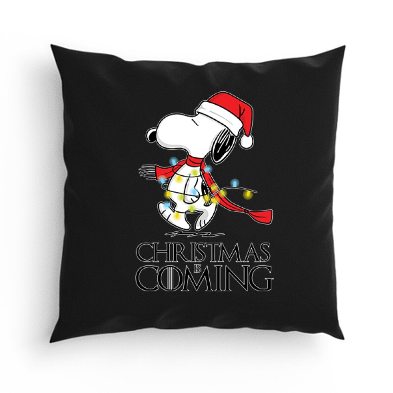 Christmas is coming (Snoopy) Párna