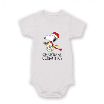 Christmas is coming (Snoopy) Baby Body