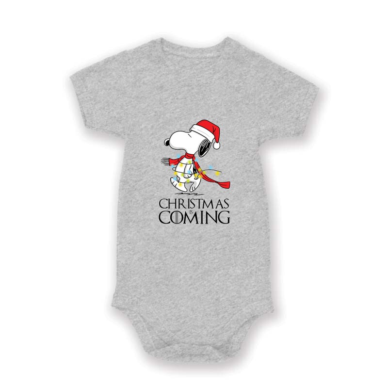 Christmas is coming (Snoopy) Baby Body