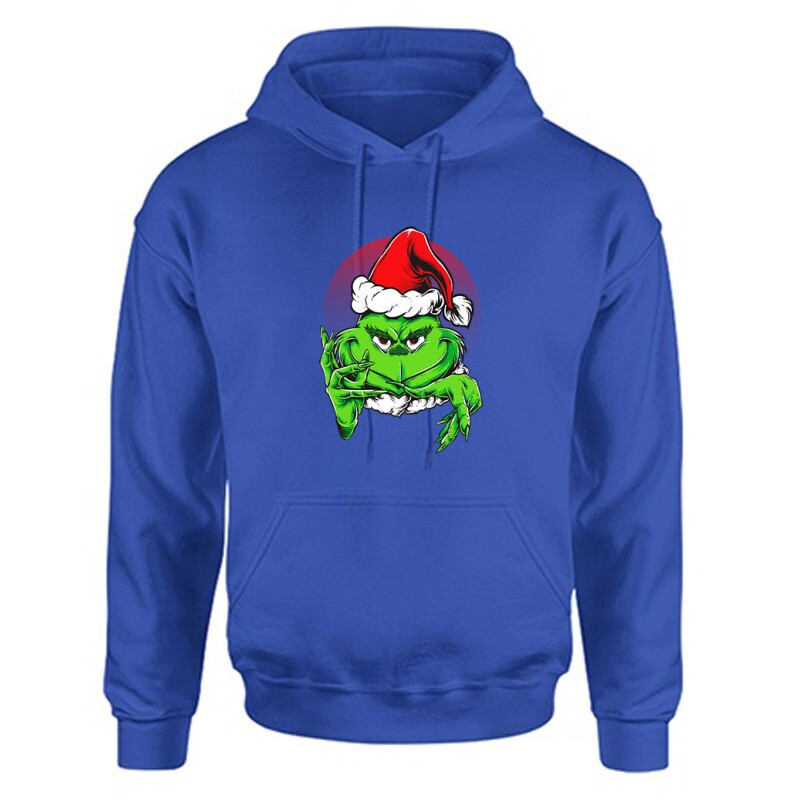 Grinchclaus Unisex Kapucnis Pulcsi