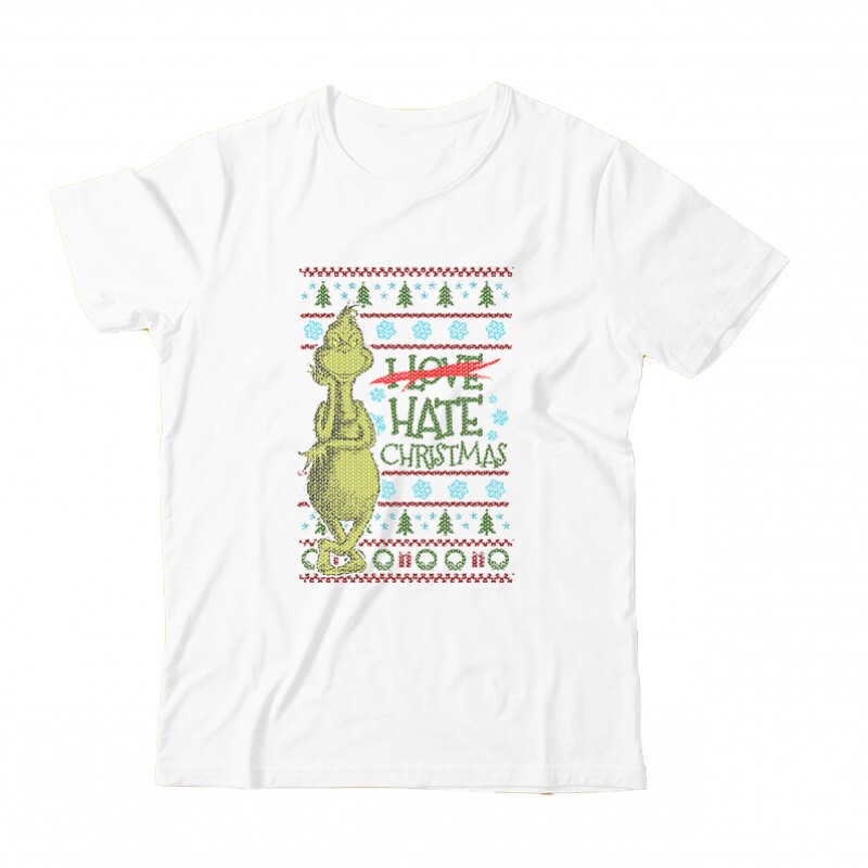 I Hate Christmas (Grinch) Gyermek Póló