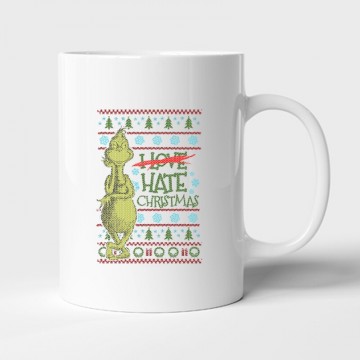 I Hate Christmas (Grinch) Bögre