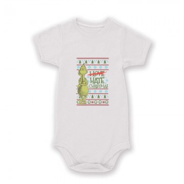 I Hate Christmas (Grinch) Baby Body