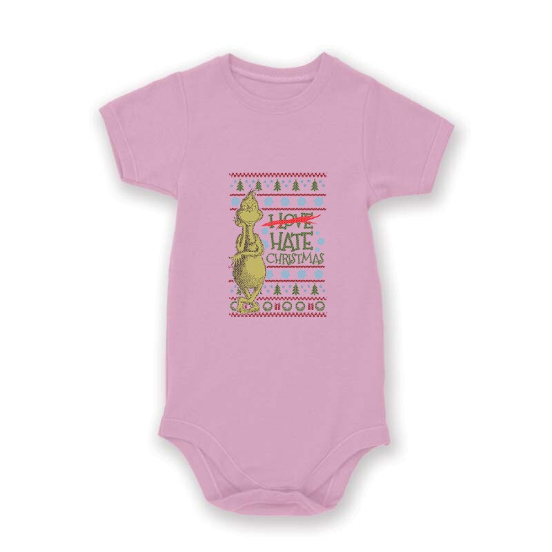 I Hate Christmas (Grinch) Baby Body