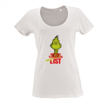 Naughty List Női O Nyakú Póló