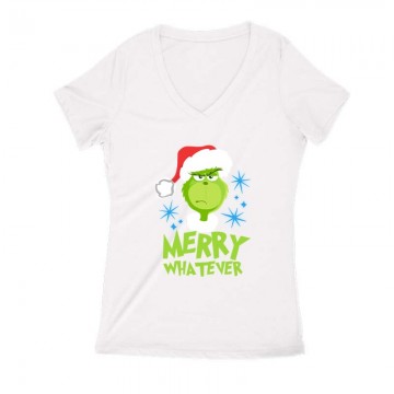 Merry Whatever_2 Női V Kivágott póló