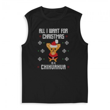 All i want chihuahua Férfi Trikó