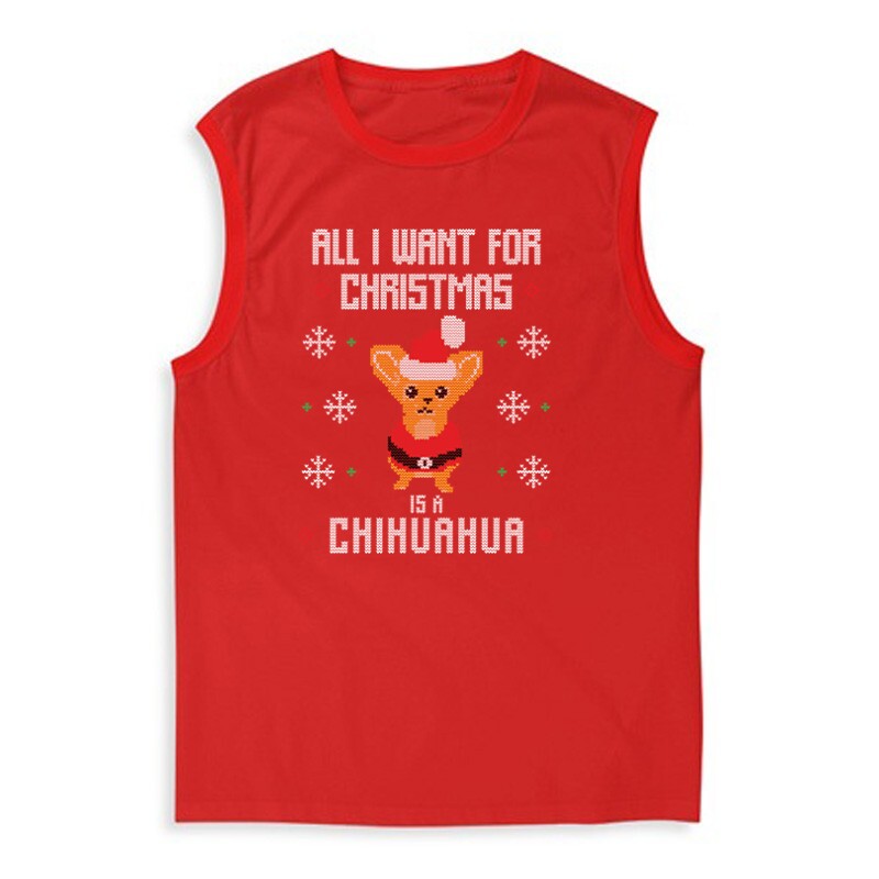 All i want chihuahua Férfi Trikó