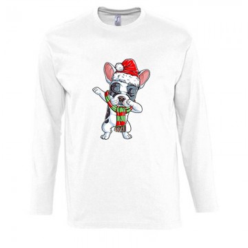 Dabbing Bulldog Hosszú Ujjú Póló