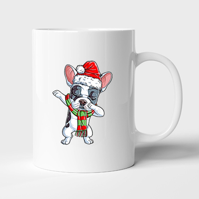 Dabbing Bulldog Bögre