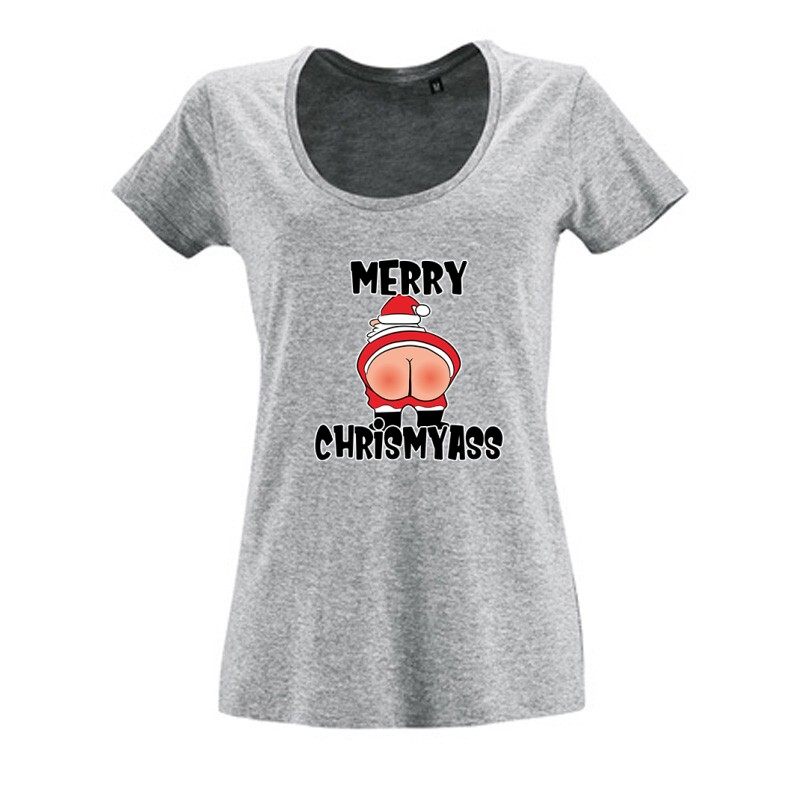 Merry Chrismyass Női O Nyakú Póló