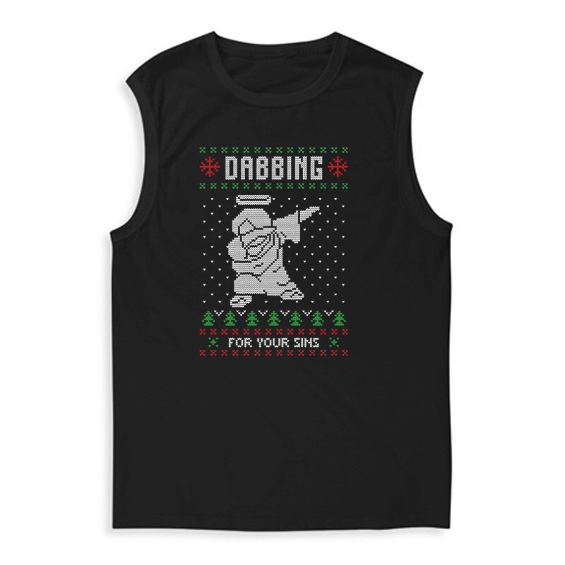 Dabbing Jesus Férfi Trikó