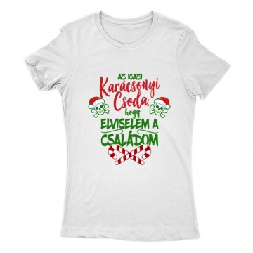 Karácsonyi csoda Női Póló