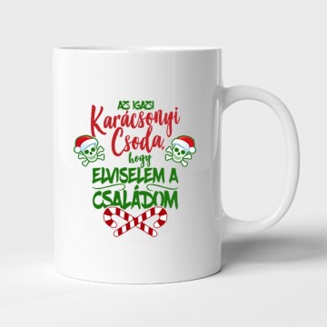 Karácsonyi csoda Bögre