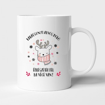 Karácsonyi Alvós Póló Bögre