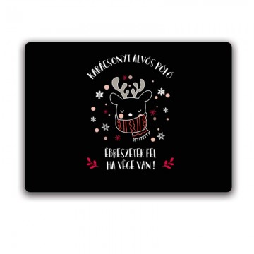 Karácsonyi Alvós Póló Egérpad