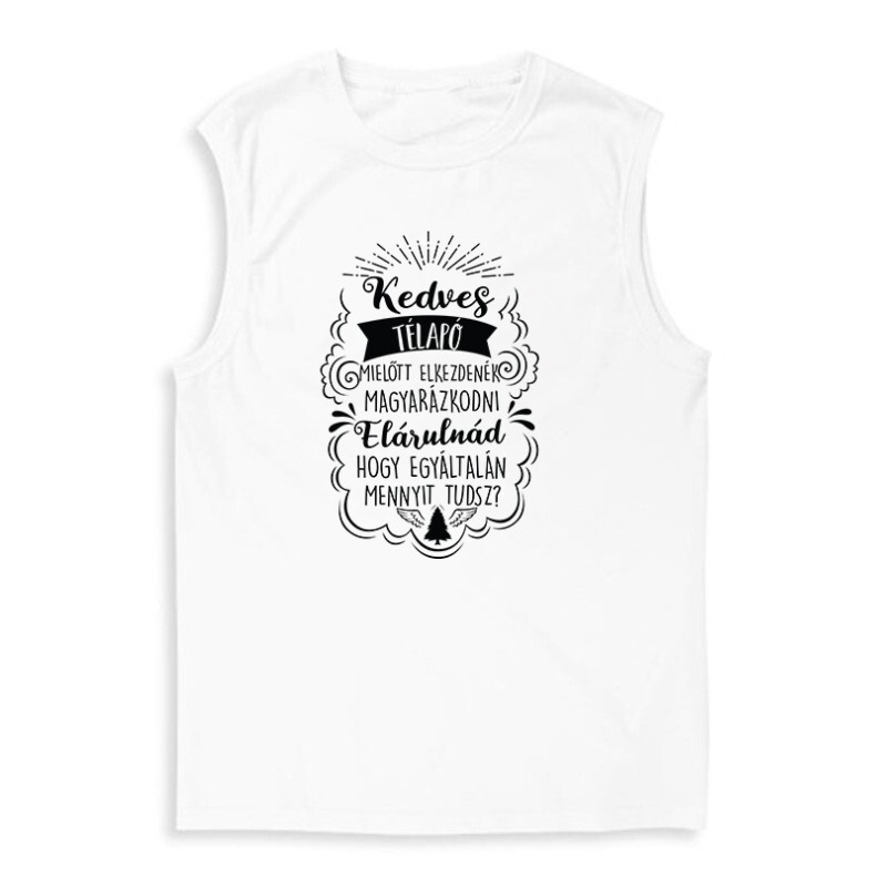 Kedves Télapó Férfi Trikó