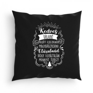 Kedves Télapó Párna