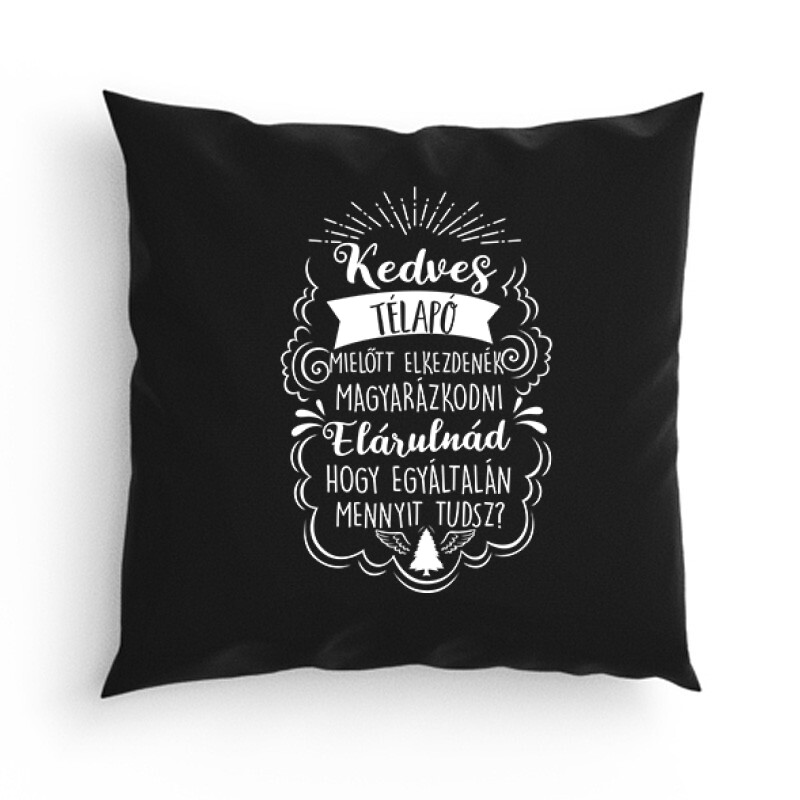 Kedves Télapó Párna