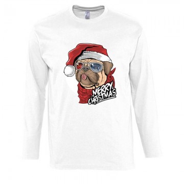 Merry Pug Hosszú Ujjú Póló