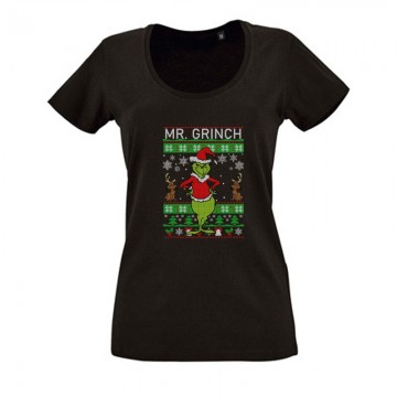 Mr Grinch Női O Nyakú Póló