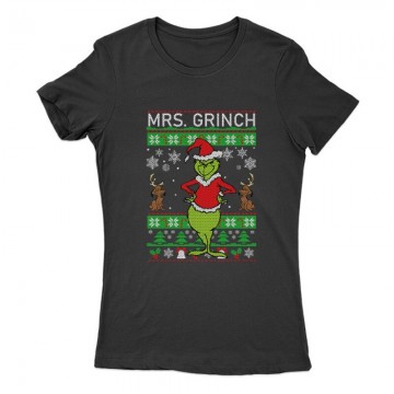 Mrs Grinch Női Póló