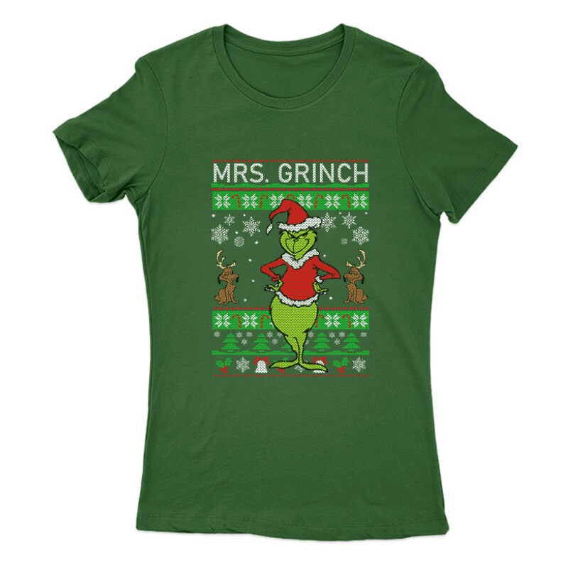 Mrs Grinch Női Póló