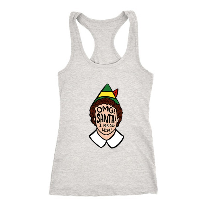 Santa I Know Női Trikó