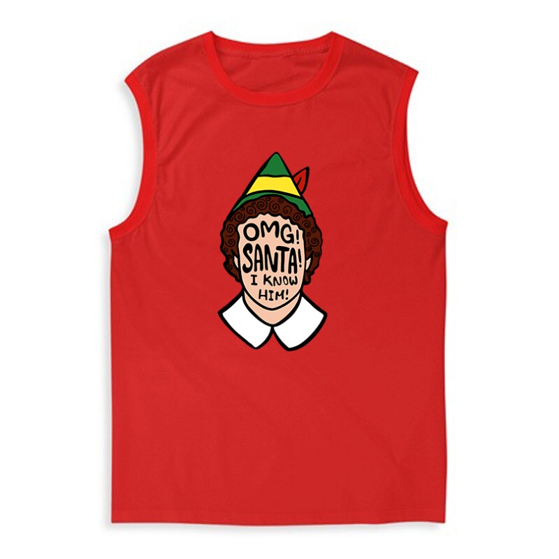 Santa I Know Férfi Trikó