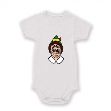 Santa I Know Baby Body