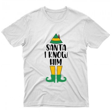 Santa I Know Elf Unisex Póló