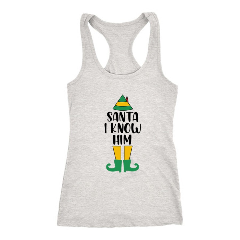 Santa I Know Elf Női Trikó