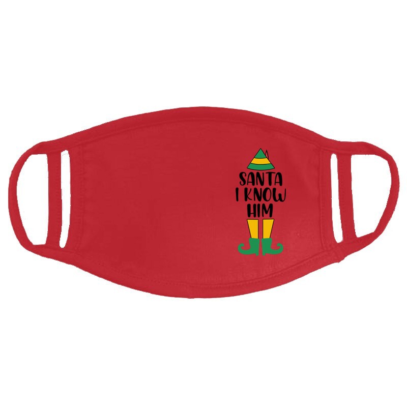 Santa I Know Elf Arcmaszk