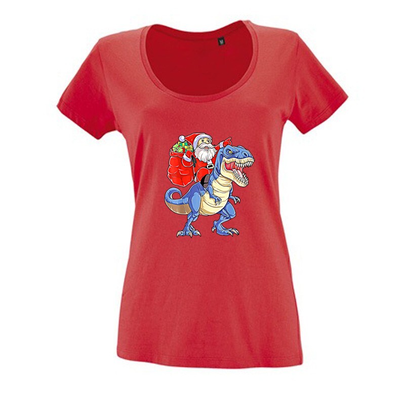 Santa Trex Női O Nyakú Póló