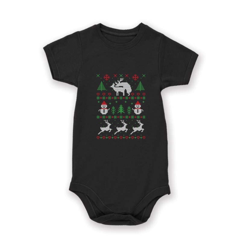 Ugly Christmas Baby Body