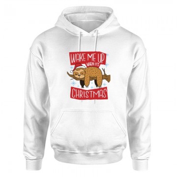 Wake up Unisex Kapucnis Pulcsi