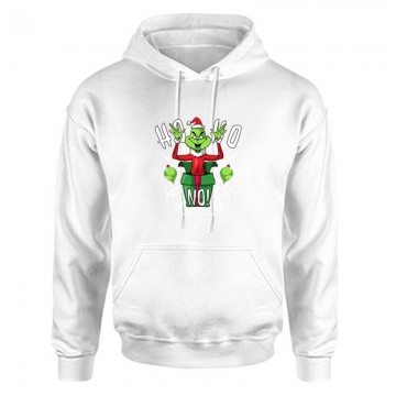 Ho Ho Ho No Unisex Kapucnis Pulcsi