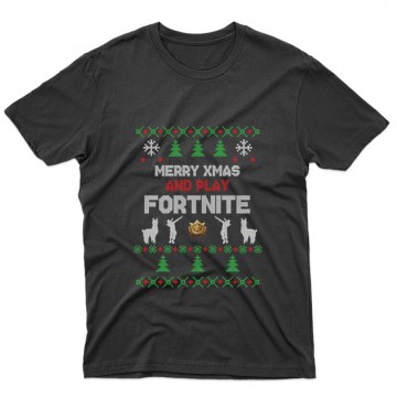 Christmas Fortnite Unisex Póló