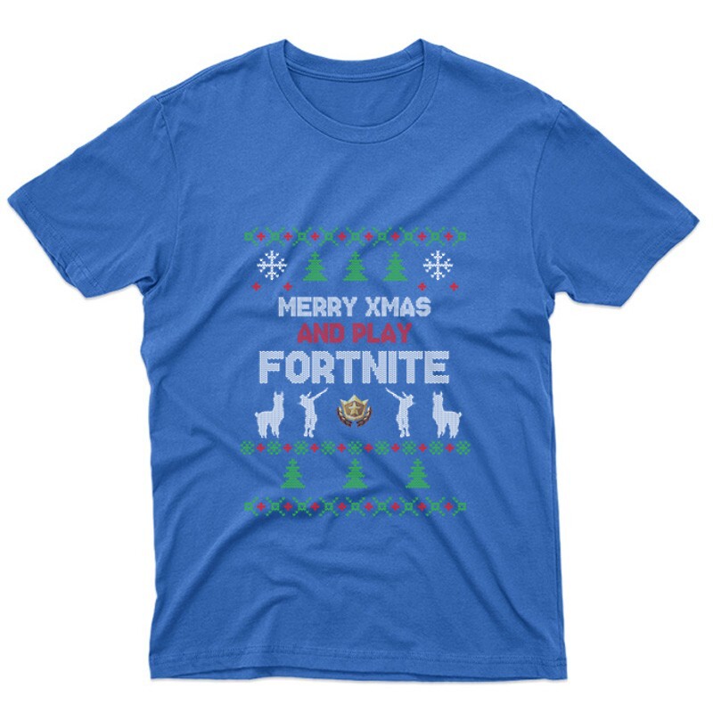 Christmas Fortnite Unisex Póló