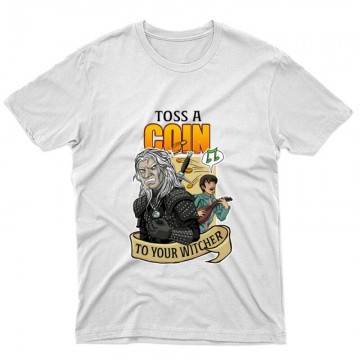 Toss a Coin To Your Witcher Unisex Póló