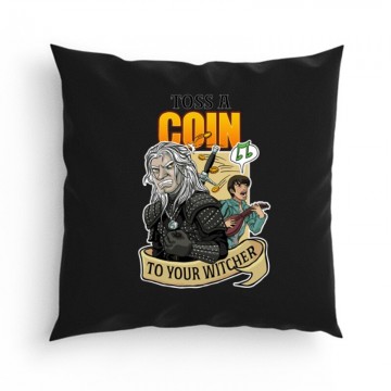 Toss a Coin To Your Witcher Párna