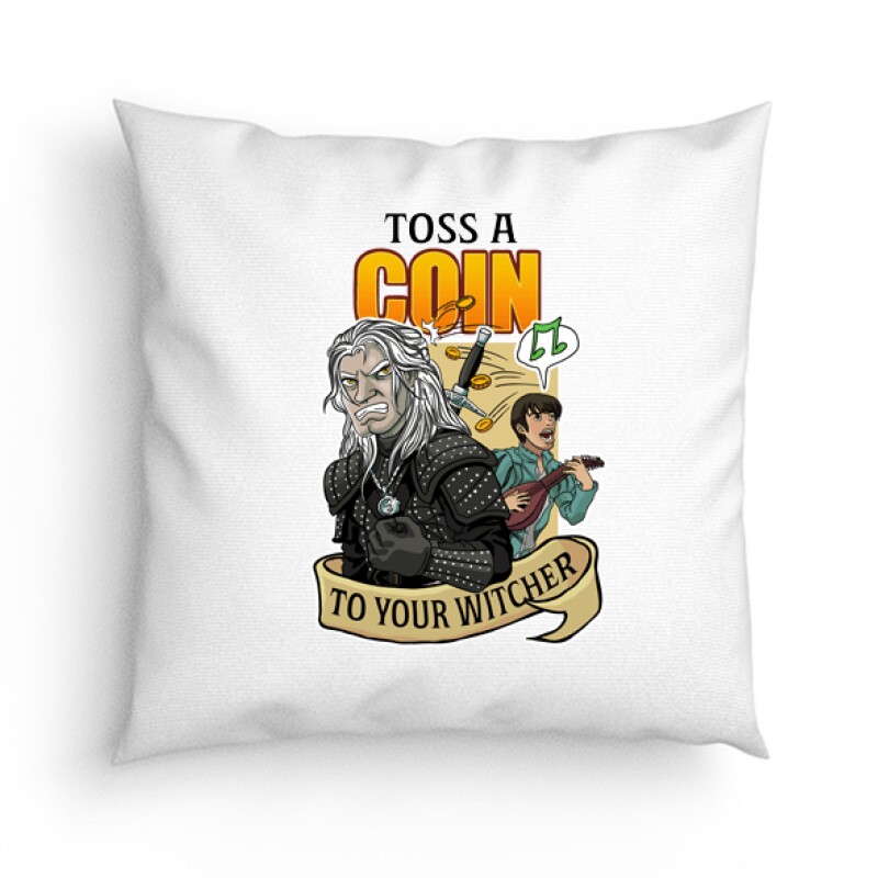 Toss a Coin To Your Witcher Párna