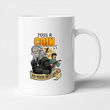 Toss a Coin To Your Witcher Bögre