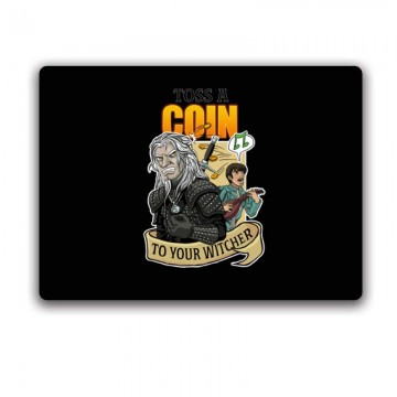 Toss a Coin To Your Witcher Egérpad