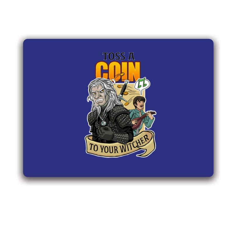 Toss a Coin To Your Witcher Egérpad