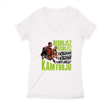 Bedbojsz bedbojsz Női V Kivágott póló