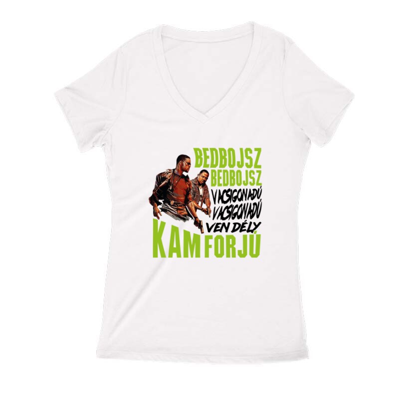 Bedbojsz bedbojsz Női V Kivágott póló